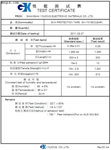 韩国GK-701E保护膜镜片玻璃专用保护膜